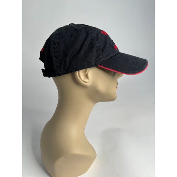 Coyote Ugly Las Vegas Black & Red Baseball Cap One Size Adjustable Strapback - Picture 8 of 16